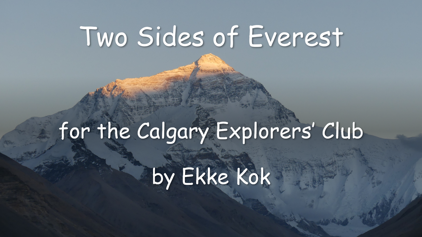 Two Sides of Everest