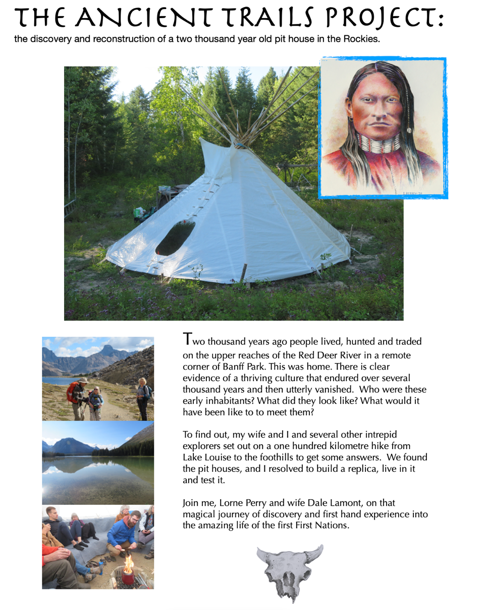 The Ancient Trails Project - The Discovery and reconstruction of a two thousand year pit house in the Rockies